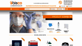 What Abisco.fr website looked like in 2020 (3 years ago)