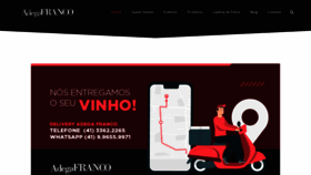 What Adegafranco.com.br website looked like in 2020 (3 years ago)
