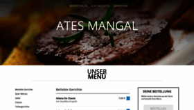 What Atesmangal.de website looked like in 2020 (3 years ago)