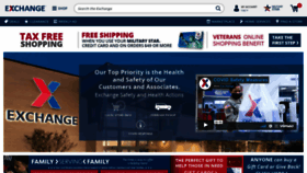 What Aafes.com website looked like in 2020 (3 years ago)