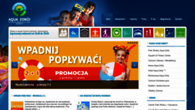 What Aqua-zdroj.pl website looked like in 2020 (3 years ago)