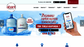 What Abantsu.com.tr website looked like in 2020 (3 years ago)