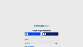 What App.sitebuilder.com website looked like in 2020 (3 years ago)