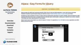 What Alpacajs.org website looked like in 2020 (3 years ago)