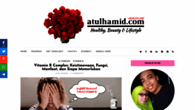 What Atulhamid.com website looked like in 2020 (3 years ago)