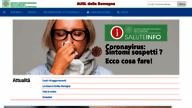 What Auslromagna.it website looked like in 2020 (3 years ago)