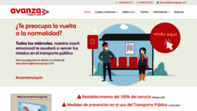 What Avila.avanzagrupo.com website looked like in 2020 (3 years ago)