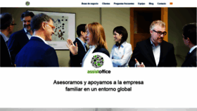 What Assistoffice.es website looked like in 2020 (3 years ago)