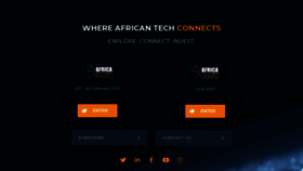 What Africatechsummit.com website looked like in 2020 (3 years ago)