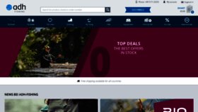 What Adh-fishing.com website looked like in 2020 (4 years ago)