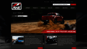 What Awe-tuning.com website looked like in 2020 (3 years ago)