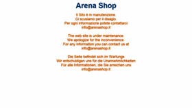 What Arenashop.it website looked like in 2020 (3 years ago)