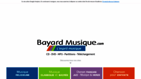 What Adf-bayardmusique.com website looked like in 2020 (3 years ago)