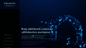 What Atblokuoti.lt website looked like in 2020 (3 years ago)