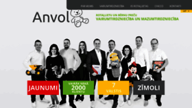 What Anvol.lv website looked like in 2020 (3 years ago)