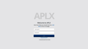 What Aplx.co website looked like in 2020 (3 years ago)