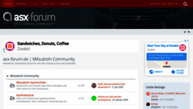 What Asx-forum.de website looked like in 2020 (3 years ago)