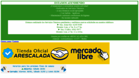 What Arescalada.com.ar website looked like in 2020 (3 years ago)