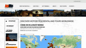 What Admotours.net website looked like in 2020 (3 years ago)