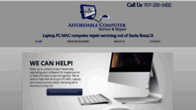 What Affordablecomputersr.com website looked like in 2020 (3 years ago)