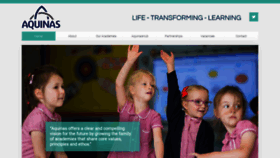 What Aquinastrust.org website looked like in 2020 (3 years ago)