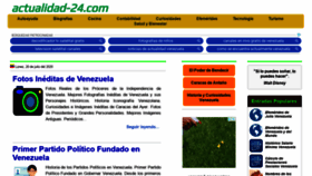 What Actualidad-24.com website looked like in 2020 (3 years ago)
