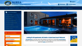 What Aurea-krk.com website looked like in 2020 (3 years ago)