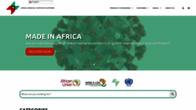 What Amsp.africa website looked like in 2020 (3 years ago)