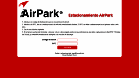 What Airpark.facturacenter.com.mx website looked like in 2020 (3 years ago)