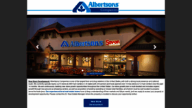 What Albertsonscompaniesrealestate.com website looked like in 2020 (3 years ago)