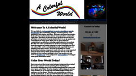 What Acolorfulworld.com website looked like in 2020 (3 years ago)