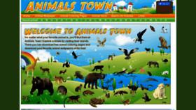 What Animalstown.com website looked like in 2020 (3 years ago)