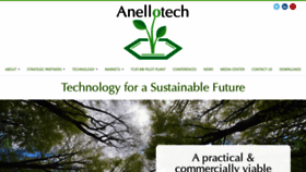 What Anellotech.com website looked like in 2020 (3 years ago)