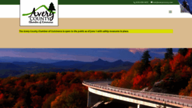 What Averycounty.com website looked like in 2020 (3 years ago)