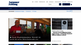 What Aargauer-zeitung.ch website looked like in 2020 (3 years ago)