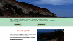 What Algarveinbeeld.com website looked like in 2020 (3 years ago)