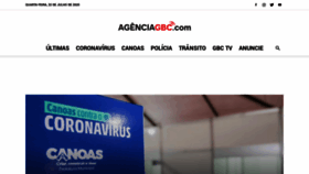 What Agenciagbc.com website looked like in 2020 (3 years ago)