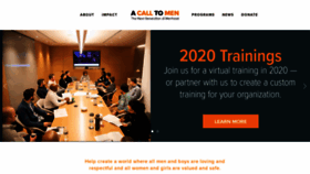 What Acalltomen.org website looked like in 2020 (3 years ago)