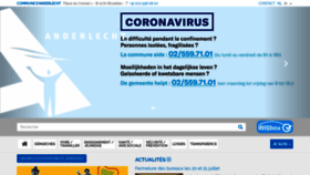 What Anderlecht.be website looked like in 2020 (3 years ago)