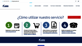 What Aeropuerta.net website looked like in 2020 (3 years ago)