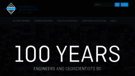 What Apeg.bc.ca website looked like in 2020 (3 years ago)