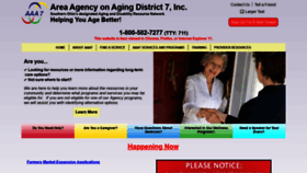 What Aaa7.org website looked like in 2020 (3 years ago)