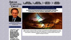 What Abramsconsulting.com website looked like in 2020 (3 years ago)