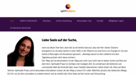 What Astralreisenlernen.de website looked like in 2020 (3 years ago)