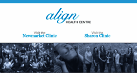 What Alignyourhealth.ca website looked like in 2020 (3 years ago)