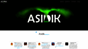 What Asidik.com website looked like in 2020 (3 years ago)