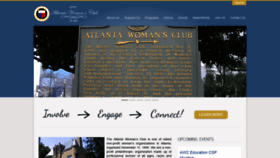 What Atlwc.org website looked like in 2020 (3 years ago)