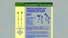 What Alexanderlessons.com website looked like in 2020 (3 years ago)