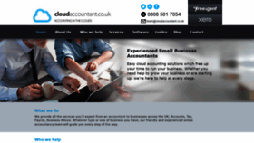 What Accountingintheclouds.co.uk website looked like in 2020 (3 years ago)