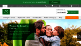 What Aokplus-online.de website looked like in 2020 (3 years ago)